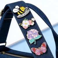 Pin de Esmalte Personalizado al por Mayor, Pin de Solapa Personalizado para Caridad y Promoción de Marca, Exquisito Broche de Esmalte Suave para Cualquier Ocasión
