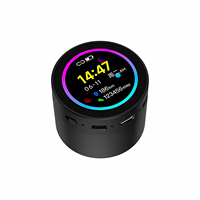 Carte de développement ESP32-S3 avec écran LCD rond de 1,85 pouce 360x360 pour boîtier de haut-parleur intelligent à commande vocale IA (sans batterie)