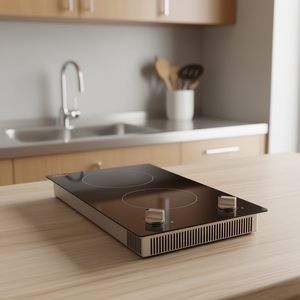 Placa de Inducción Vevor de 4 Quemadores, 3500W, Superficie de Cerámica, Control por Perillas, Portátil, Eléctrica, para Uso Doméstico - Product Image 2