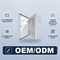 Boîtier métallique sur mesure en tôle thermolaquée, fabrication OEM ODM