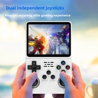 Nouvelle console portable R36S HD PS1 sans fil à double système et grand écran, idéale pour les jeux d'arcade rétro PSP et les jeux RPG transfrontaliers