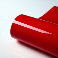 Film de protection de peinture automobile SolarDE TPU PPF Sunburst Red auto-réparateur, anti-rayures, anti-UV, avec réparation thermique
