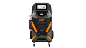 เครื่องเติมน้ำยาแอร์อัตโนมัติ WDF X880 รุ่น 1234YF พร้อมระบบกู้คืนน้ำยาแอร์  มีฐานข้อมูลรถยนต์ในตัว  รองรับไฟ 110V/220V 3/8HP - Product Image 3