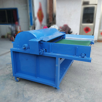 Machine à ouvrir la laine 40KG/h 380V pour vieux coton usagé/textile/fibre/chiffon usagé