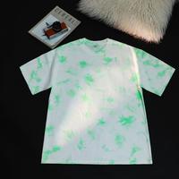 T-shirt Homme Oversize Lavé Imprimé Tie-Dye Style Grunge 100% Coton Vente en Gros Expédition Rapide Direct Usine Entrepôt USA
