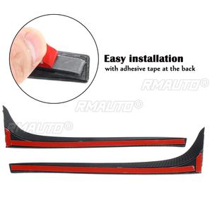 Aileron latéral de fenêtre arrière en fibre de carbone pour VW GOLF 7 MK7 GTD R 2014-2018, accessoires de style automobile - Product Image 6