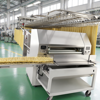 Ligne de production de machines à presser les nouilles séchées en bâtonnets, machines à pâtes longues et spaghetti, usine de transformation de nouilles Indomie, moteur automatique