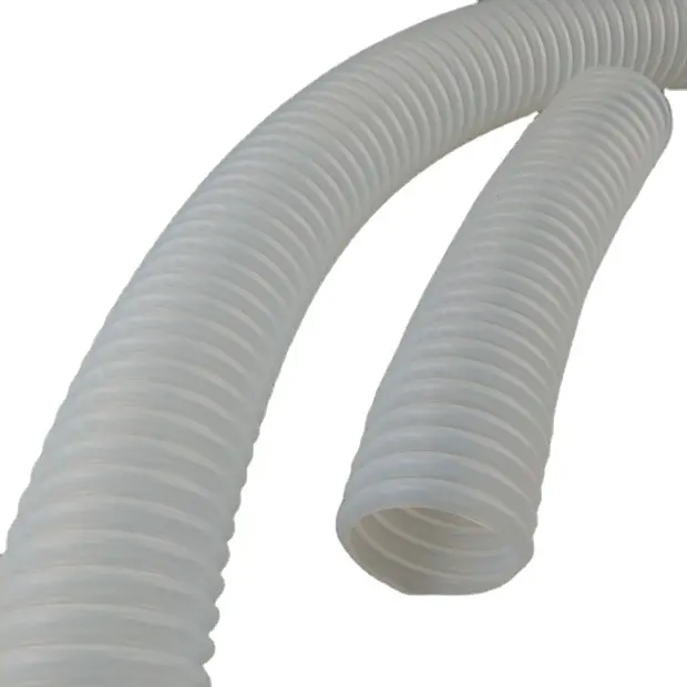 Tubos y accesorios industriales de tamaño DIN, tubo/tubo corrugado de PTFE para productos químicos medios
