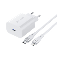 Pengisi Daya Dinding Proove Rapid 20W (Tipe-C) + Kabel Tipe-C
