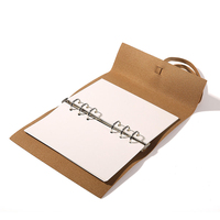 Carnet de voyage A6 en cuir, classeur à feuilles mobiles en cuir PU pour l'écriture, 100 pages, logo personnalisé, clé USB, tendance créative
