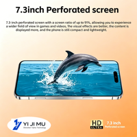 TECON 16G+1TB Android 16 Deca Core HD 7.3 Pouces 2026 SPARK 40 Double SIM Global 5G LTE Compatible Carte de Crédit GSM