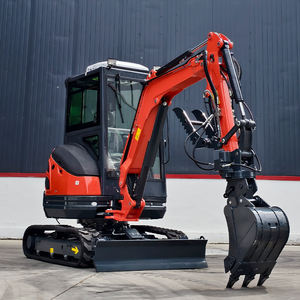Spedizione gratuita 2.5 tonnellata piccolo Mini escavatore KUBOTA motore Sit cabina di scavo per la vendita - Product Image 1