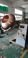Machine automatique de revêtement de tambours en cuivre pour sucre caramélisé de 800 mm