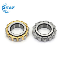 Roulement à rouleaux cylindriques à double rangée robuste NN3012, roulement de broche de tour de haute précision avec cage en laiton