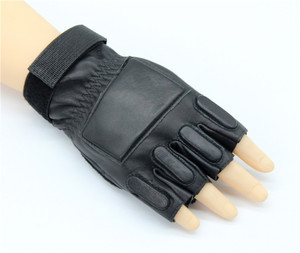 Guantes Tácticos de Camuflaje para Ciclismo, Escalada Deportiva, Paintball, Tiro, Caza, Equitación, Esquí, Medios Dedos, para Hombre - Product Image 4