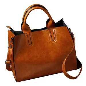 黒ピンクトート Suppliers-卸売価格High Quality Casual Women Leather Bags Handbag Tote Ladies Shoulder Bag H