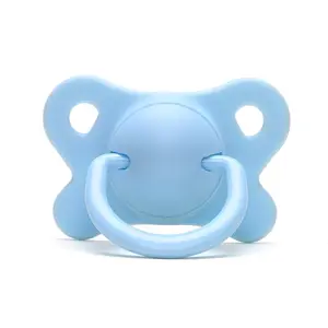 BPA Free Wholesale Customized Bibs Silicone Rubber Feeding Kids Soothers Orthodontic Dummy Baby Nipples Pacifiers