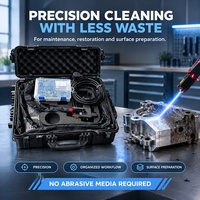 Machine de nettoyage au laser pulsé miniature 100W pour l'élimination de la rouille et de la peinture sur les navires marins