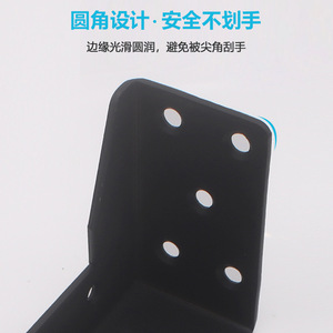 Winis Suspended Cabinet <b>Bracket</b> 3mm Thick Steel <b>Floating</b> <b>Shelf</b> Support For Tv Desk Furniture Mounting Hardware - Product Image 5
