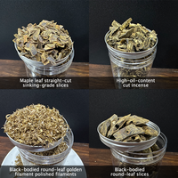 Matière première d'encens d'agarwood naturelle de haute qualité à forte teneur en huile, personnalisable, vente en gros