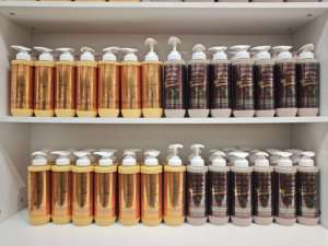 Ensemble Shampooing et Revitalisant Biologiques Hydratant et Réparateur à l'Eau de Riz et au <span class=keywords><strong>Miel</strong></span> pour Cheveux Abîmés, Produits Capillaires Sous Marque Blanche Contre la Chute - Product Image 4