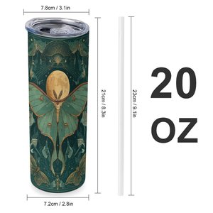 แก้วน้ำสแตนเลสสุญญากาศ 20 ออนซ์  แบบกำหนดโลโก้ได้ สำหรับงานอีเว้นท์ - Product Image 1