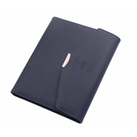 Bloc-notes rechargeable A5 avec charge sans fil, lampe de bureau, tableau d'écriture et porte-stylo, batterie externe 10000 mAh, carnet avec aimant