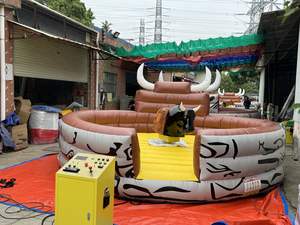 <span class=keywords><strong>Toro</strong></span> Mecánico Inflable Eléctrico EASYFUN Factory Crazy Ride con Ojos Rojos y Efecto de Humo para <span class=keywords><strong>Alquiler</strong></span> - Product Image 4