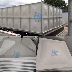 GRP Modulaire Récolte d'Eau de Pluie Carré Réservoir d'Eau en Plastique Réservoir d'Eau Flexible en Plastique 1500 Litre <span class=keywords><strong>3000</strong></span> Litre - Product Image 2