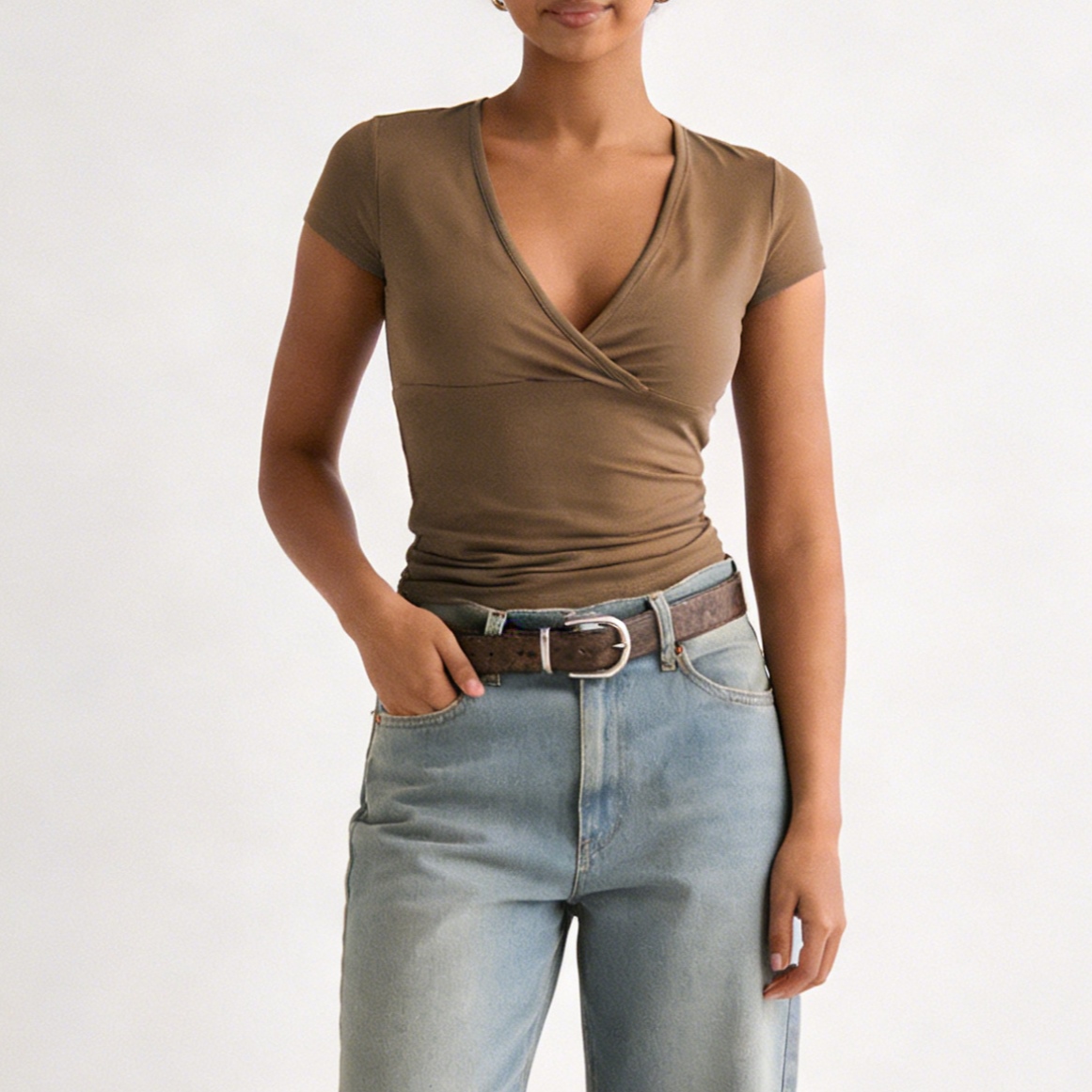 สีน้ำตาลเข้ม