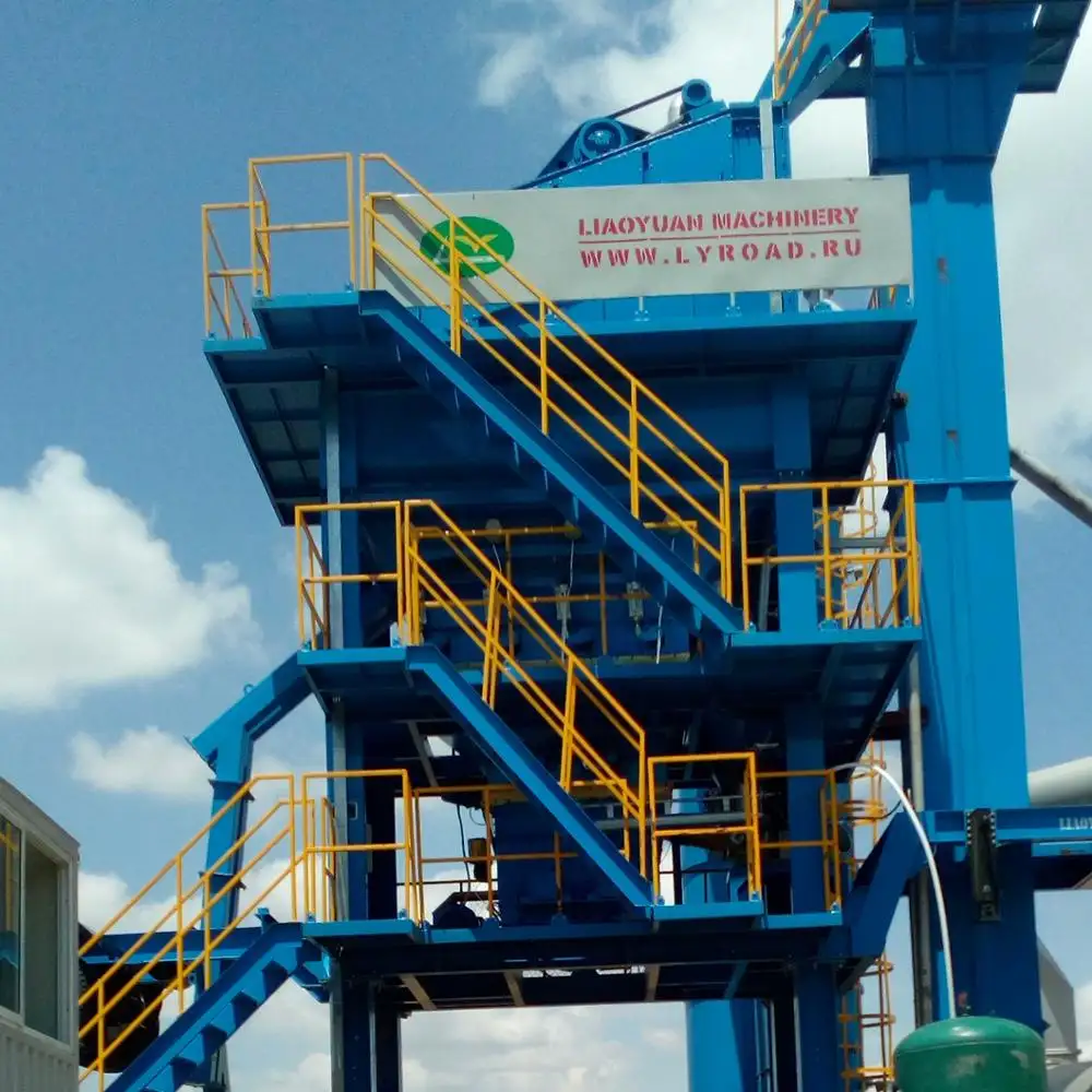 LIAOYUAN YLB 60t-160t Mobile Asphalt Plant for sale