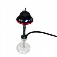 Kit de Chicha Électronique Rechargeable, Chicha Électronique à Combustion Rapide, Sans Charbon