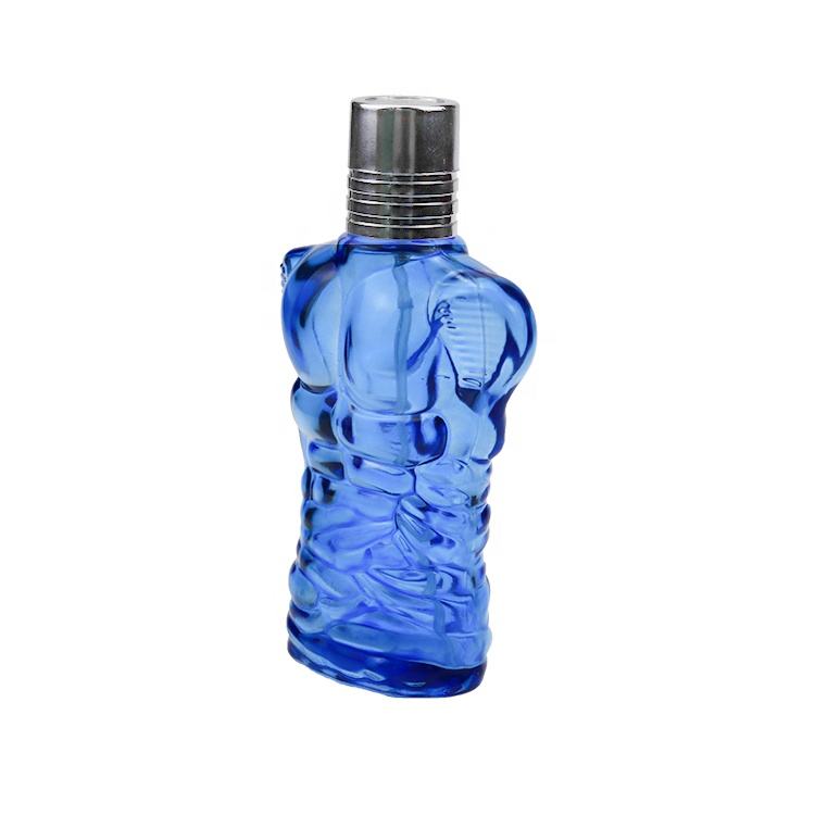 Cologne With Blue Body Shaped Bottle Men's Cologne Bottle