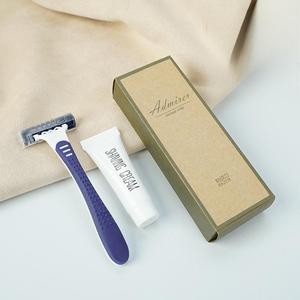 Ensemble de commodités pour hôtels Emballage en papier kraft écologique personnalisé Brosse à dents en bambou Ensemble d'articles de toilette de luxe pour chambres - Product Image 6