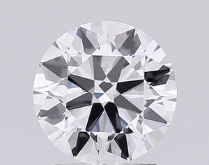 Diamant de laboratoire taille brillant rond, couleur F, très bonne finition, CVD, certificat IGI, clarté VVS2, propre à l'œil - Product Image 1
