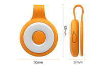 Porte-clés LED magnétique avec lumière douce à trois températures de couleur réglables pour la photographie et le streaming en direct