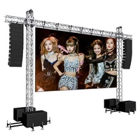 Alquiler de LED Pantalla digital P3.91 Publicidad Etapa Telón de fondo Importación Pantalla de visualización LED de China