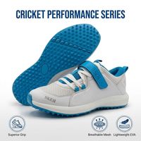 Chaussures de cricket personnalisées pour hommes avec semelle extérieure en caoutchouc antidérapante, respirante et semelle intérieure amortissante pour l'entraînement sportif et les matchs