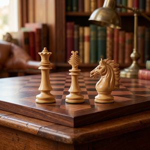 Premium Quality <b>Wooden</b> <b>Chess</b> <b>Set</b> Board Games with Table Play Pieces Direct Export - Product Image 2