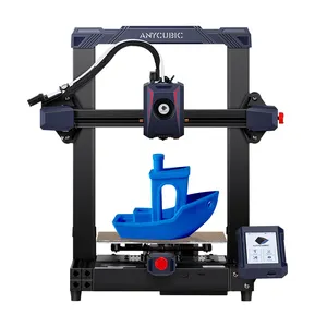 ANYCUBIC Kobra 2 livellamento automatico 5X più veloce 250 mm/s Max 4.3 pollici touch screen stampante 3d per letto riscaldato in acciaio per molle