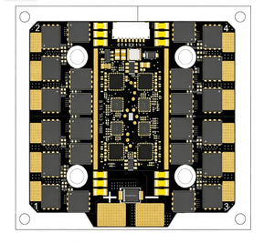บอร์ด PCB ESC แบบไร้แปรงถ่าน 80A 3S-8S สำหรับโดรน FPV รถบังคับวิทยุ เครื่องบินบังคับ รถ เรือ ตัวควบคุมมอเตอร์ - Product Image 2