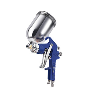 RUR Mini Spray Gun 1L Pneumatic Upper Pot W-77 For Paint And Oil Home Use - Product Image 3