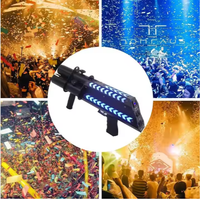Machine à confettis portative, pistolet à confettis à 3 têtes, pistolet rechargeable pour scène, mariage, fête, lanceur de confettis, canon à confettis
