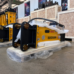 สำหรับหัวเจาะไฮดรอลิก SOOSAN รุ่น Sb 43 แบบกล่อง สำหรับรถขุด 6-9 ตัน และรถตักหลังขุด พร้อมเครื่องยนต์และส่วนประกอบหลักของมอเตอร์ - Product Image 1
