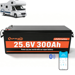 แบตเตอรี่ลิเธียมไอออน Lifepo4 6000 รอบการใช้งาน 12v 24v 100ah 200ah 300ah ชุดแบตเตอรี่สำหรับระบบพลังงานแสงอาทิตย์ - Product Image 1