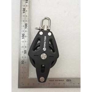 Single Wheel/Ring Buckle 50mm Diameter 10mm Wire Bearing <b>Pulley</b> BP-0502F Marine Hardware Accessory for Sailboats - Product Image 2