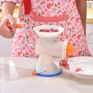 Utensili da cucina tritacarne manuale in plastica semplice