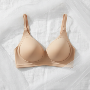 Soutien-<span class=keywords><strong>gorge</strong></span> sans armatures, doux comme du beurre, avec bretelles réglables, coussinets amovibles, sans coutures, confortable et push-up pour femmes - Product Image 1