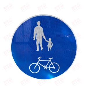 Tráfico reflectante calle seguridad vial giro derecho giro izquierdo aluminio pegatina señal con tablero lámina reflectante - Product Image 5