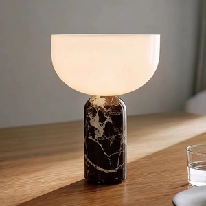 Lampe de <span class=keywords><strong>table</strong></span> Kizu du Danemark, d'<span class=keywords><strong>occasion</strong></span>, pour chevet, chambre à coucher, <span class=keywords><strong>salon</strong></span>, bureau, lumière française, luxe haut de gamme, <span class=keywords><strong>marbre</strong></span> tactile - Product Image 5
